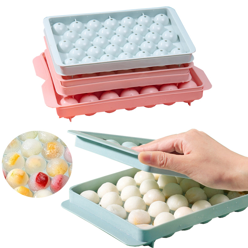 Kitchen Appliances Rack - Round Ice Cube Tray Creative Hockey