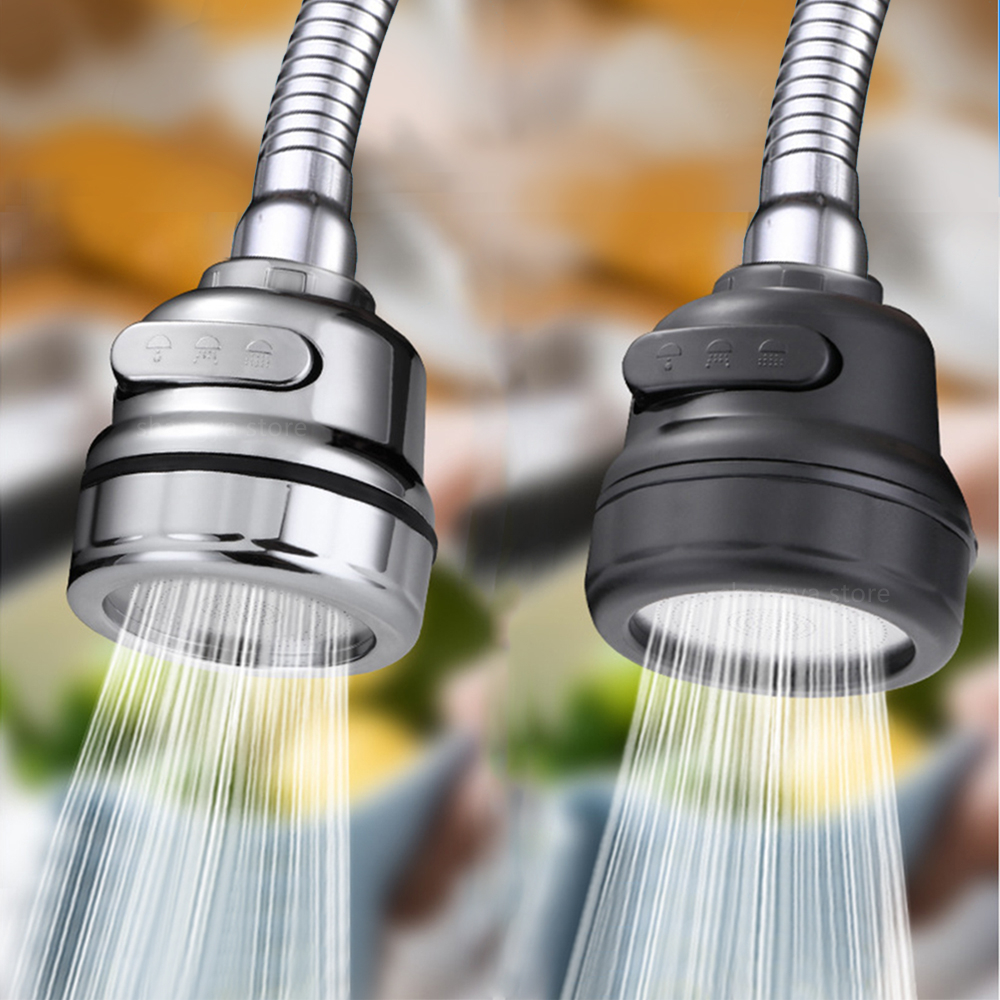 Kitchen Appliances Bundle - Faucet Adapter Aerator 3 Modes 360