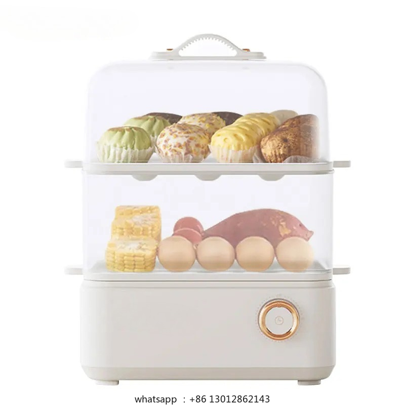 Egg Cooker Rapid - Egg Boiler Double Layers Electric Egg