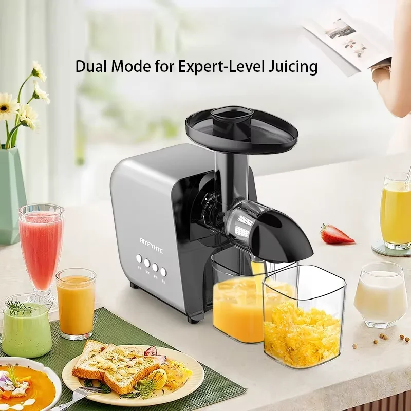 Juicer Cold Press Slow - 250W Slow Cold Press Fruit Juice