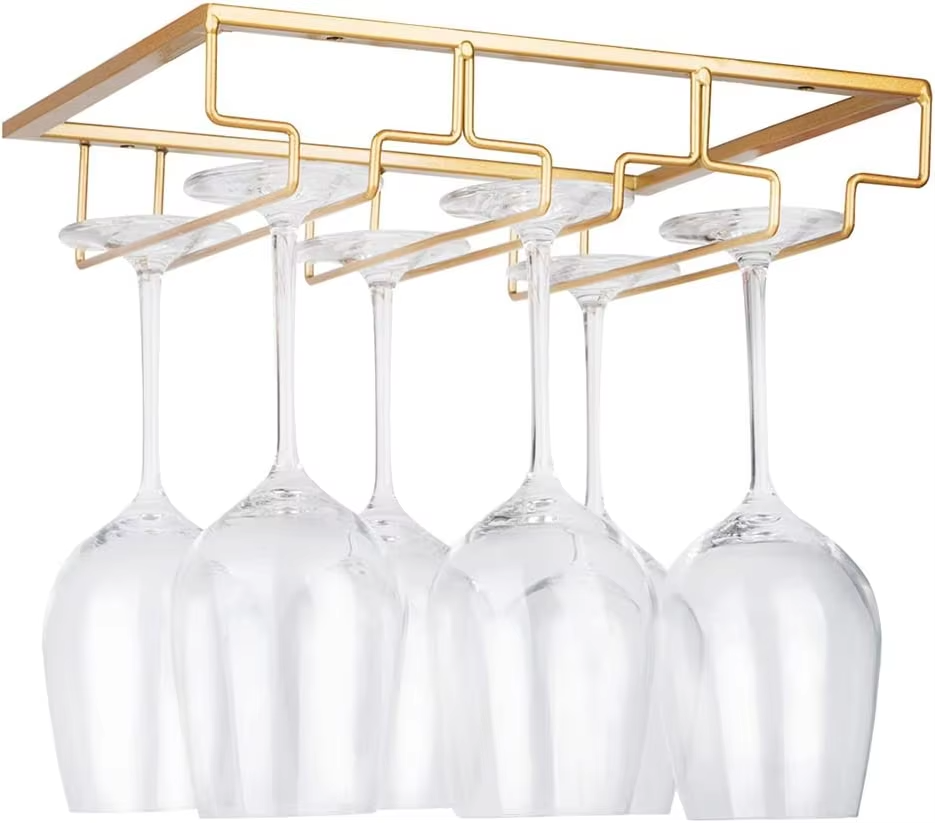 1PCS Wine Glass Rack Under Cab - Kitchen Appliances Rack review and price