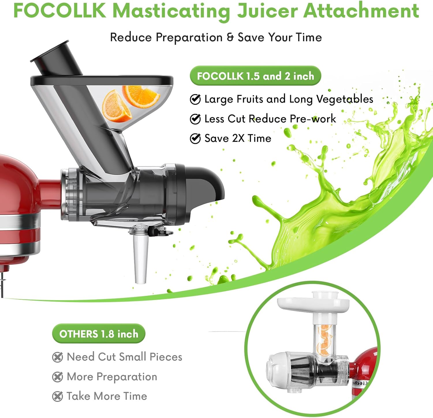 Masticating Juicer Attachment  - Juicer Cold Press Slow review and price