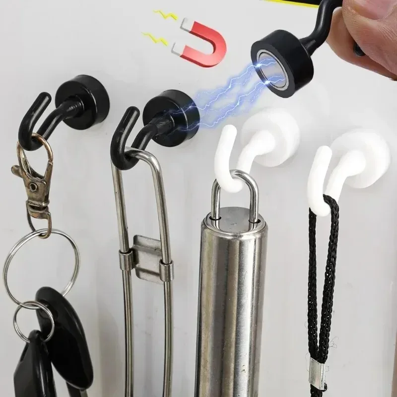 Black Strong Magnetic Hooks fo - Kitchen Appliances Refrigerators review and price