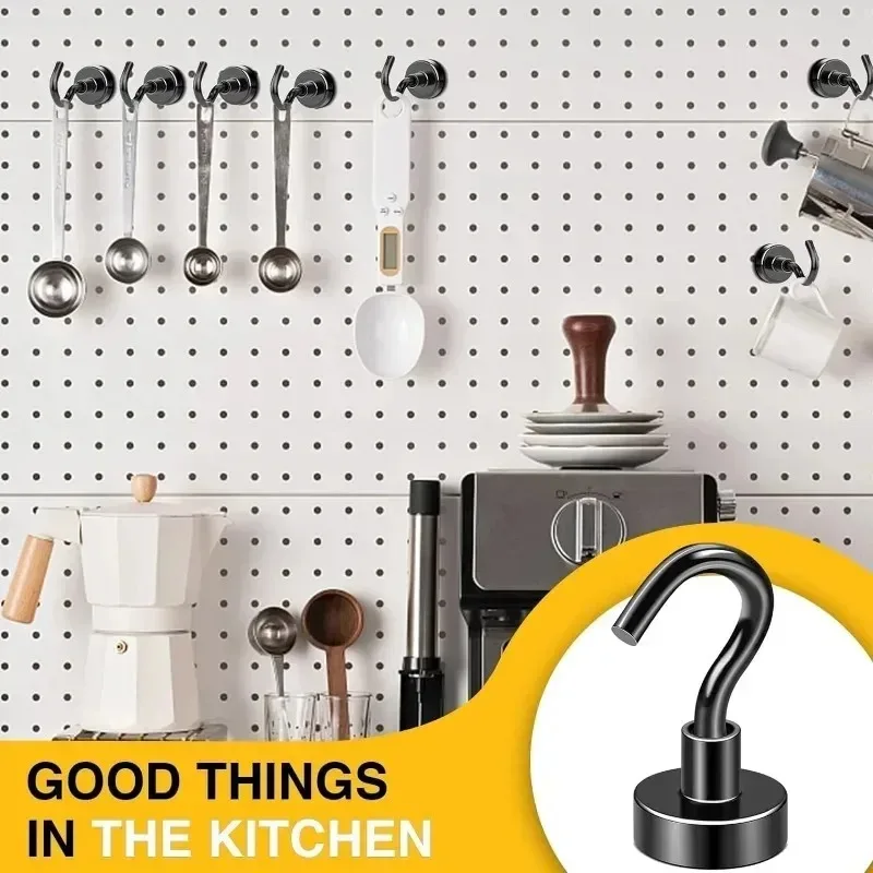 Black Strong Magnetic Hooks fo - Kitchen Appliances Refrigerators review and price