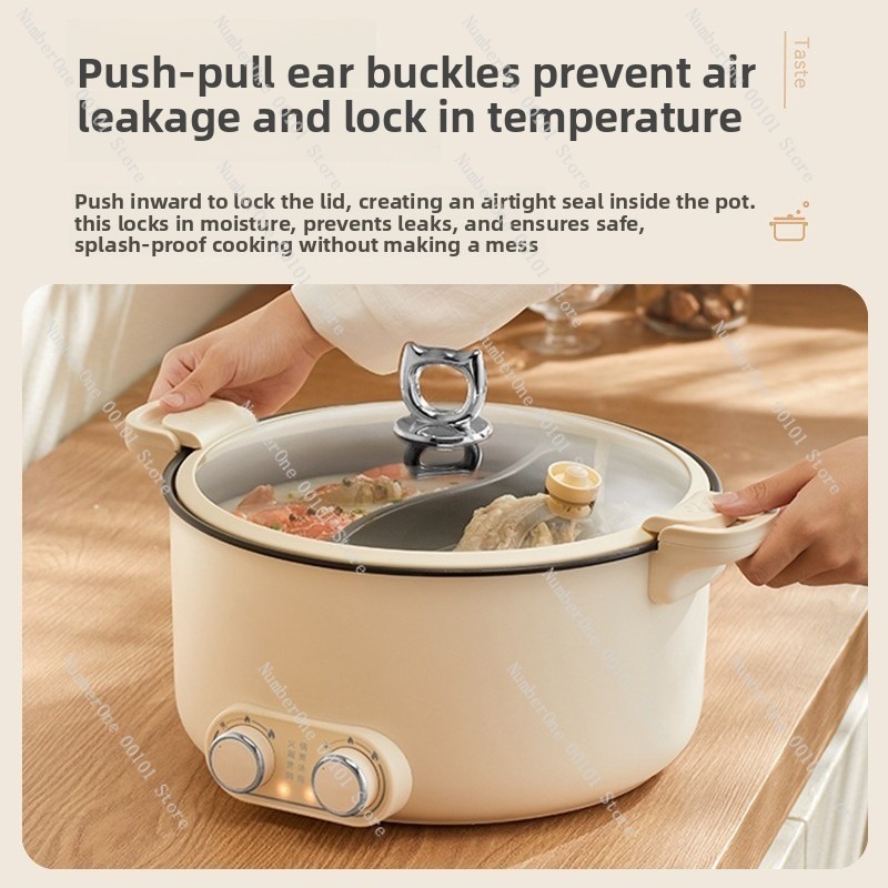 6L 8L Double Pot Electric Hot  - Kitchen Appliances Electric review and price