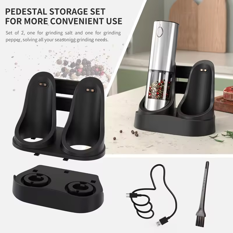 1/2PCS Electric Salt And Peppe - Kitchen Appliances Electric review and price