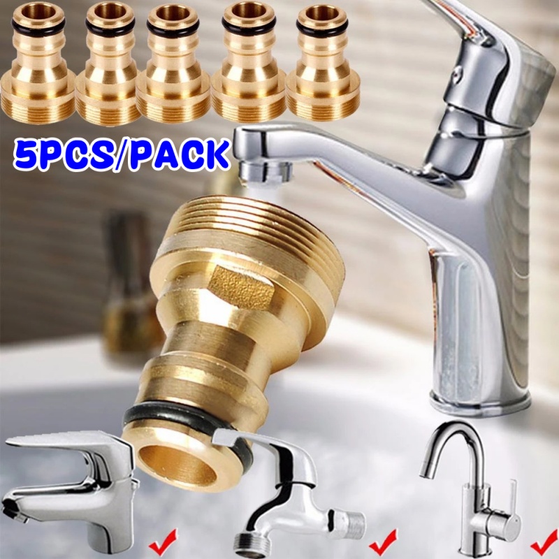 1/ 5PCS Universal Brass Tap Ki - Kitchen Appliances B&Q review and price