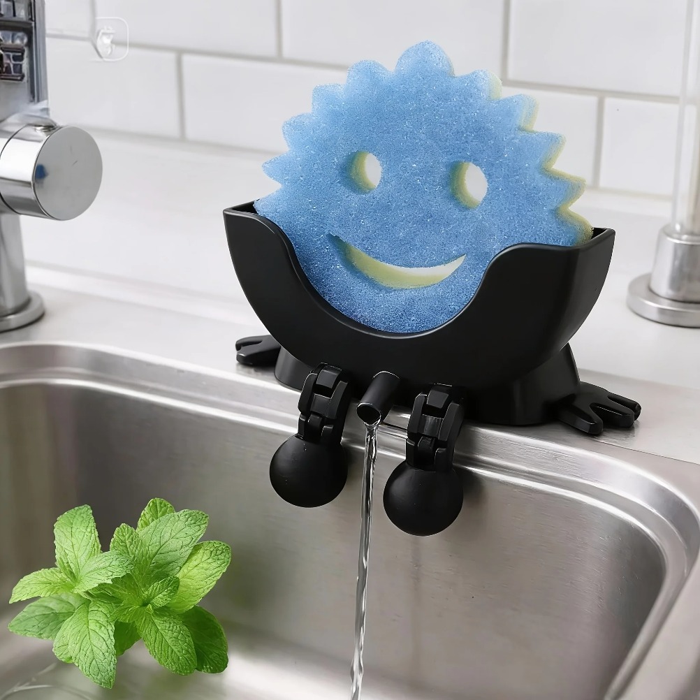 Drainable Soap & Sponge Holder - Kitchen Appliances Rack review and price