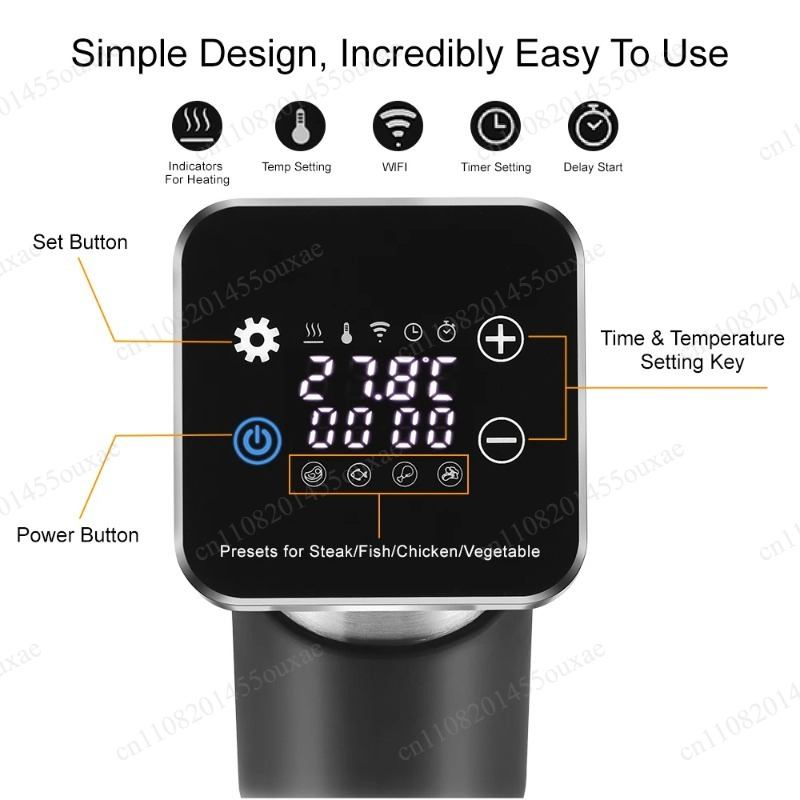 WiFi Sous Vide Machine 1300W I - Sous Vide Immersion review and price