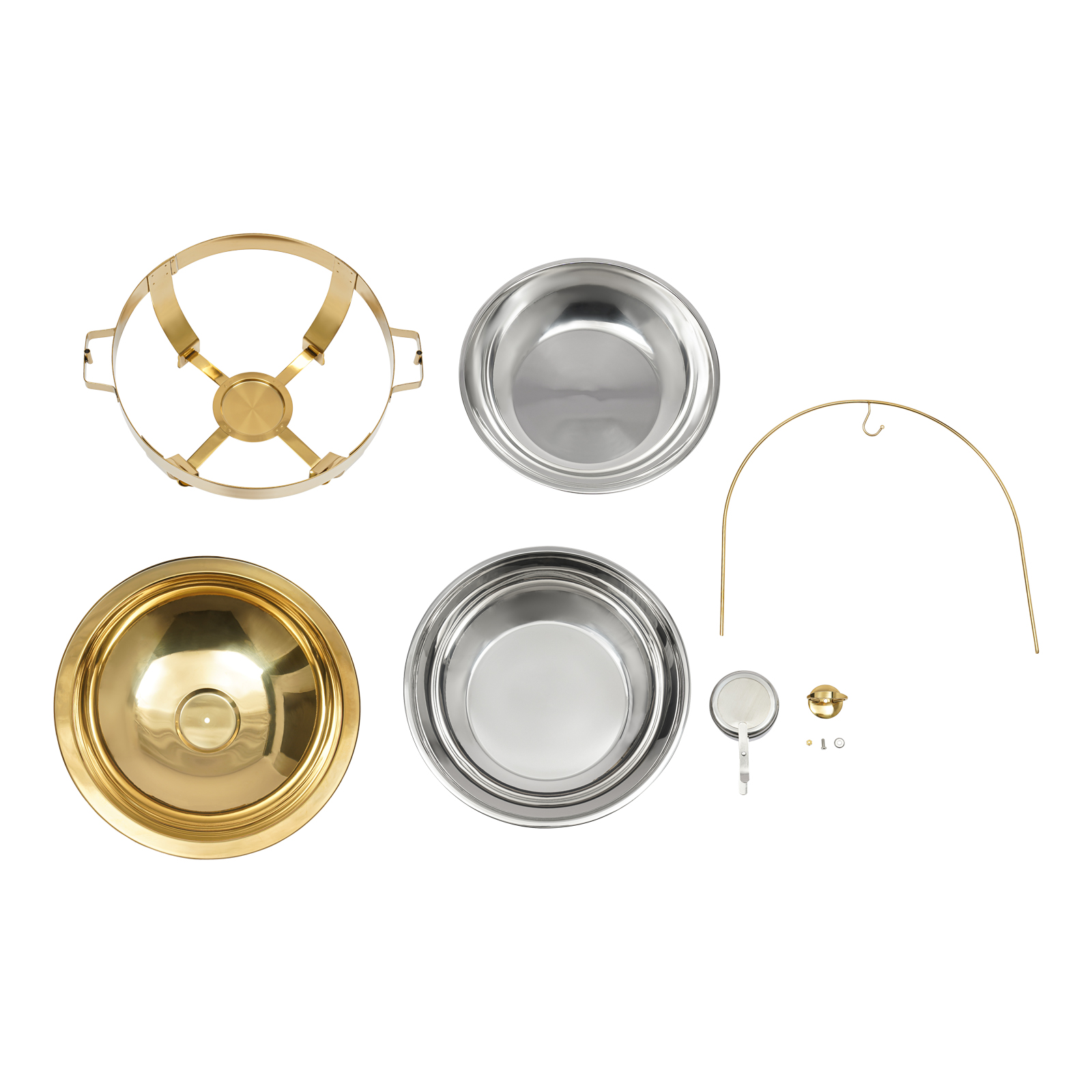 8L Gold Chafing Dish Buffet Se - Kitchen Appliances Set review and price