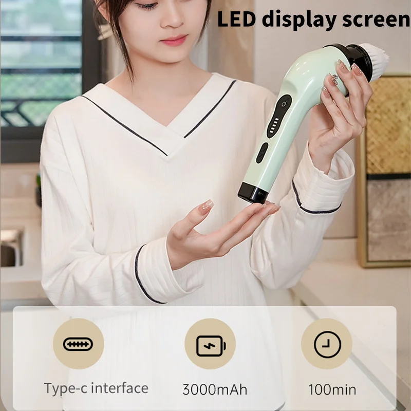 9-in-1 Electric Cleaning Brush - Kitchen Appliances Electric review and price