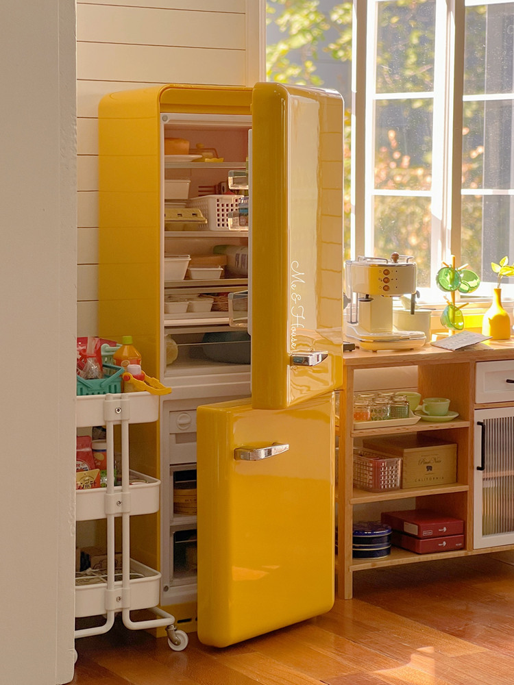 1/6 Doll House Model Furniture - Kitchen Appliances Refrigerators review and price
