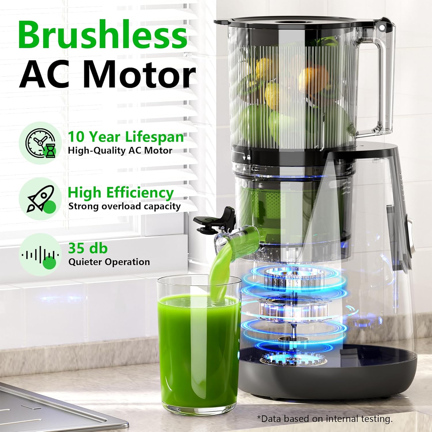 Cold Press Juicer, 6