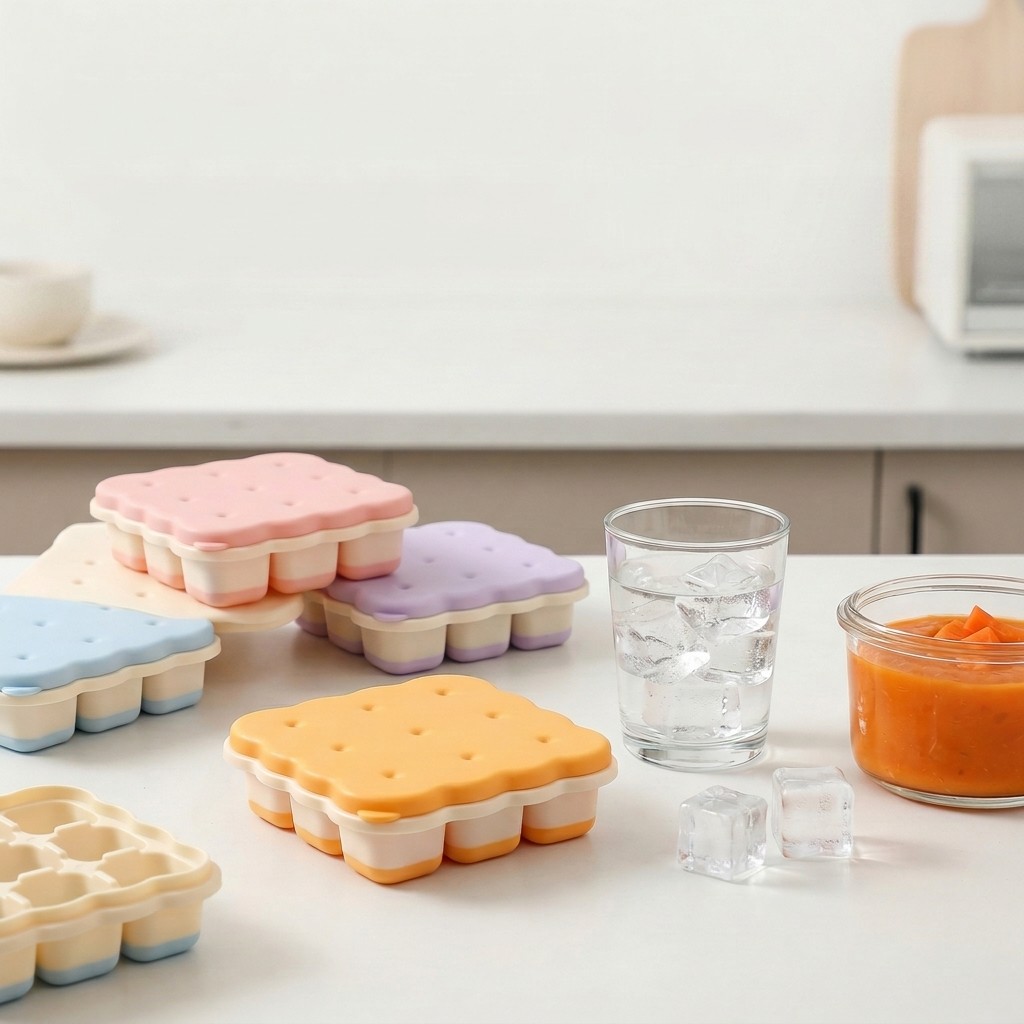 Cookie Shaped Plastic Ice Cube - Kitchen Appliances Rack review and price