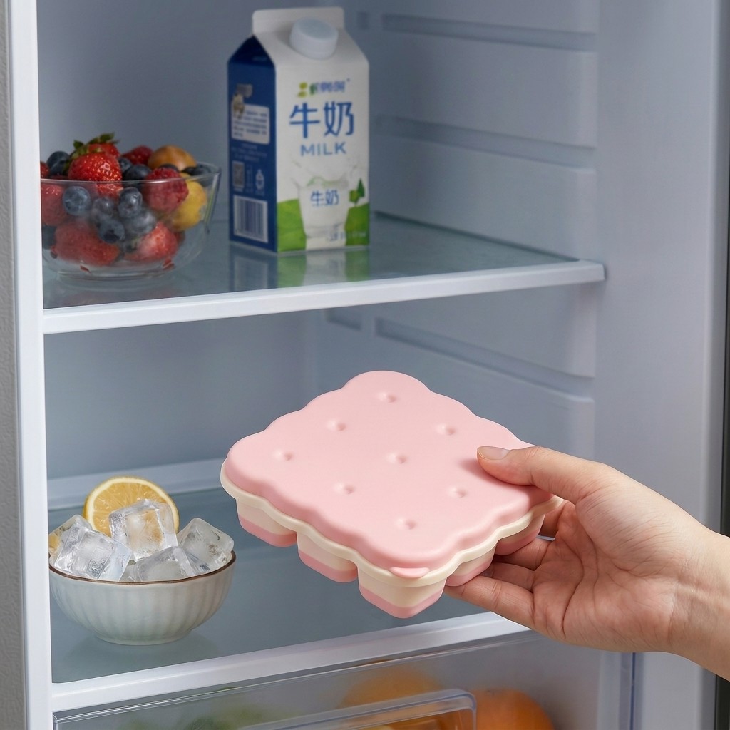 Cookie Shaped Plastic Ice Cube - Kitchen Appliances Rack review and price