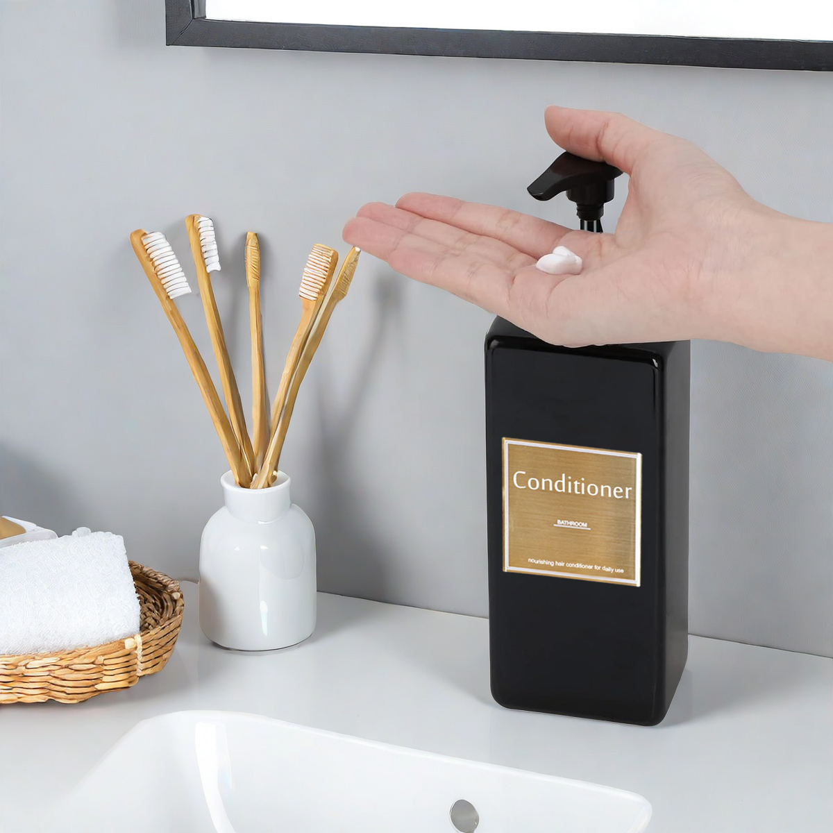 Shower Soap Dispenser Set Refi - Kitchen Appliances Set review and price