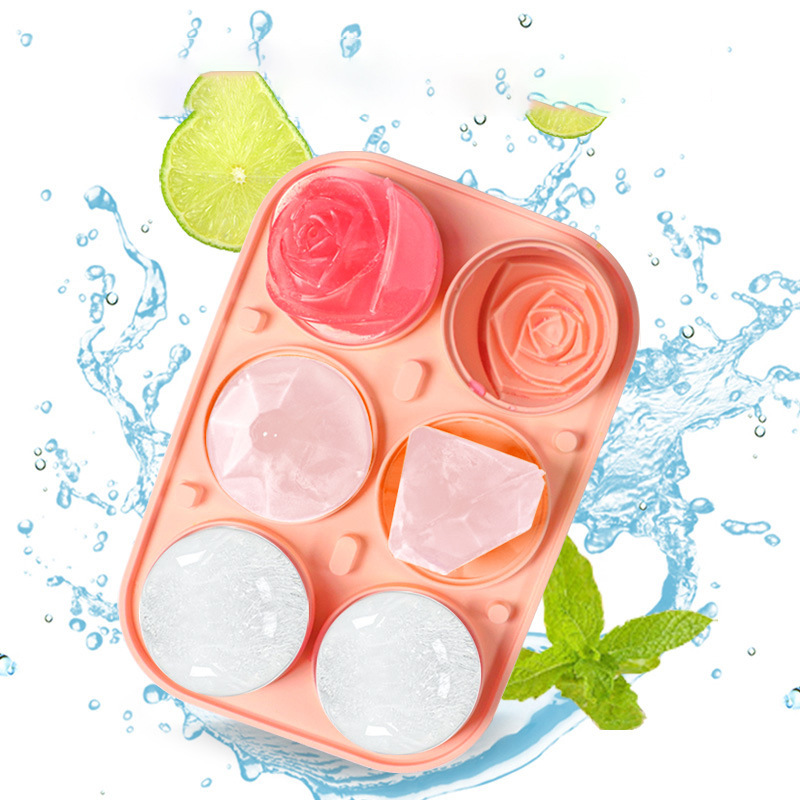 3D Rose Diamond Round Ice Cube - Kitchen Appliances Rack review and price