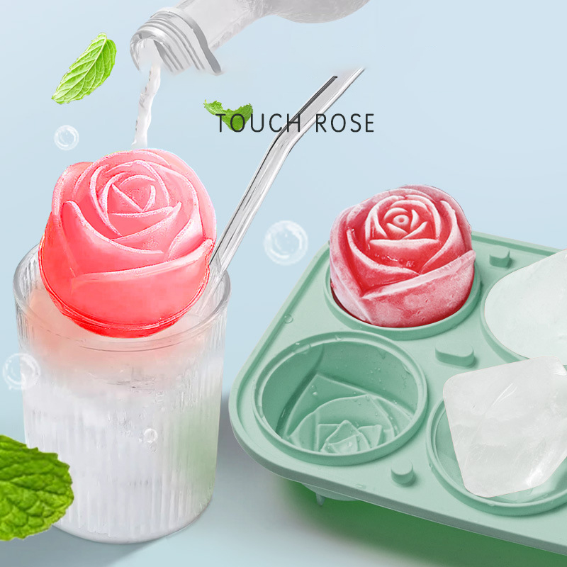 3D Rose Diamond Round Ice Cube - Kitchen Appliances Rack review and price