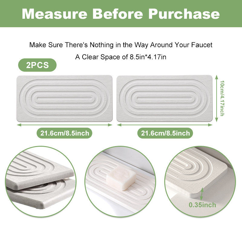 Faucet Mats Diatom Mud Kitchen - Kitchen Appliances And Utensils review and price