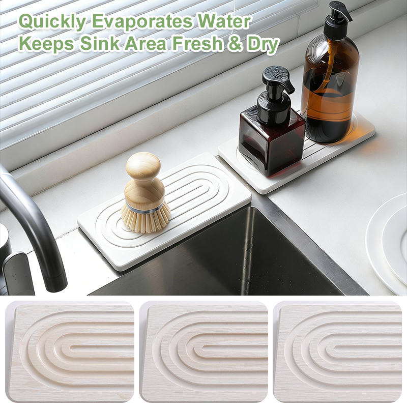 Faucet Mats Diatom Mud Kitchen - Kitchen Appliances And Utensils review and price