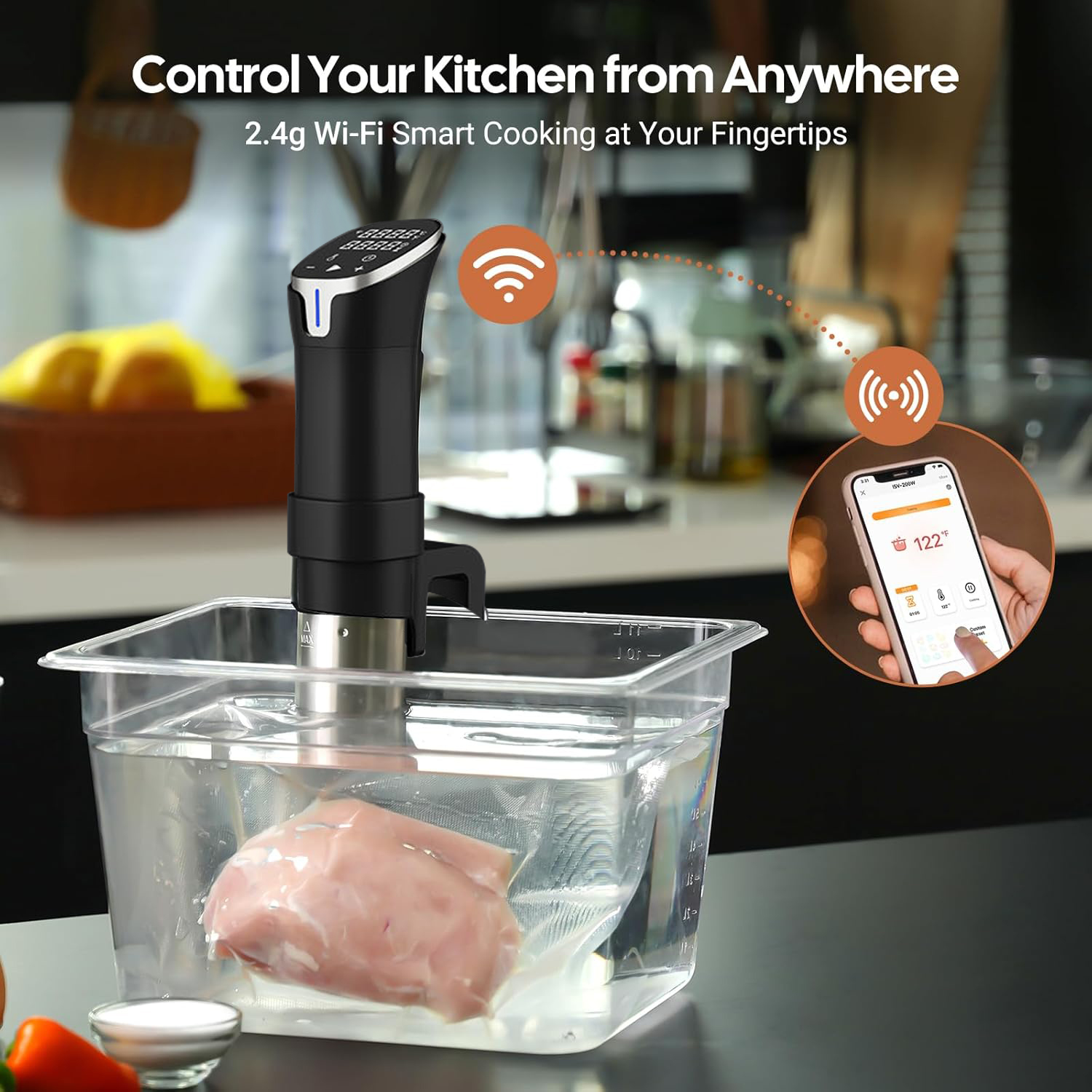 2.4G WIFI Sous Vide Cooker Gis - Sous Vide Immersion review and price