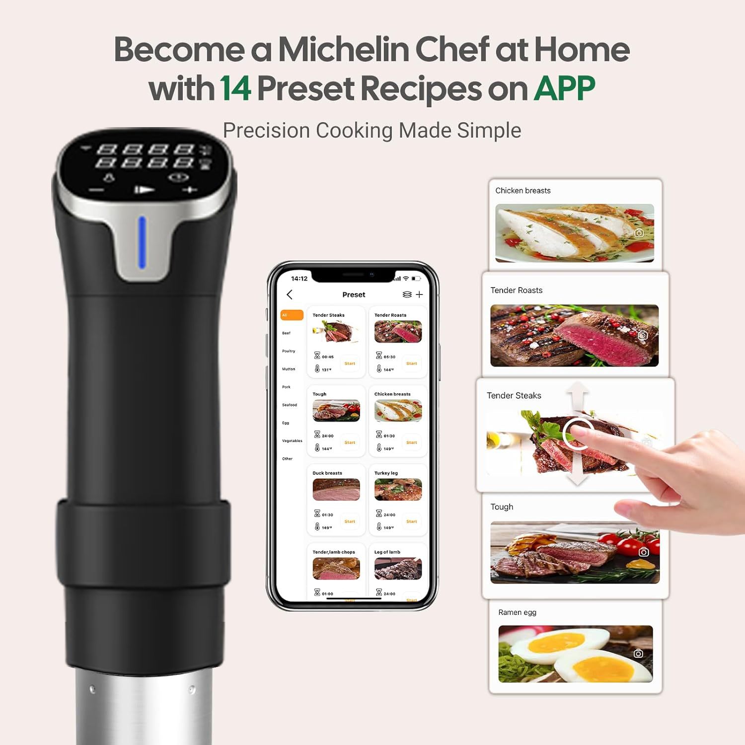 2.4G WIFI Sous Vide Cooker Gis - Sous Vide Immersion review and price