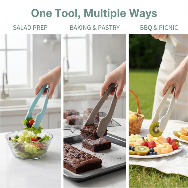 3pcs Plastics Food Tongs NonSl - Kitchen Appliances And Utensils review and price