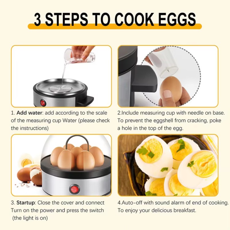 Fast Egg Boiler Stainless Stee - Egg Cooker Rapid review and price