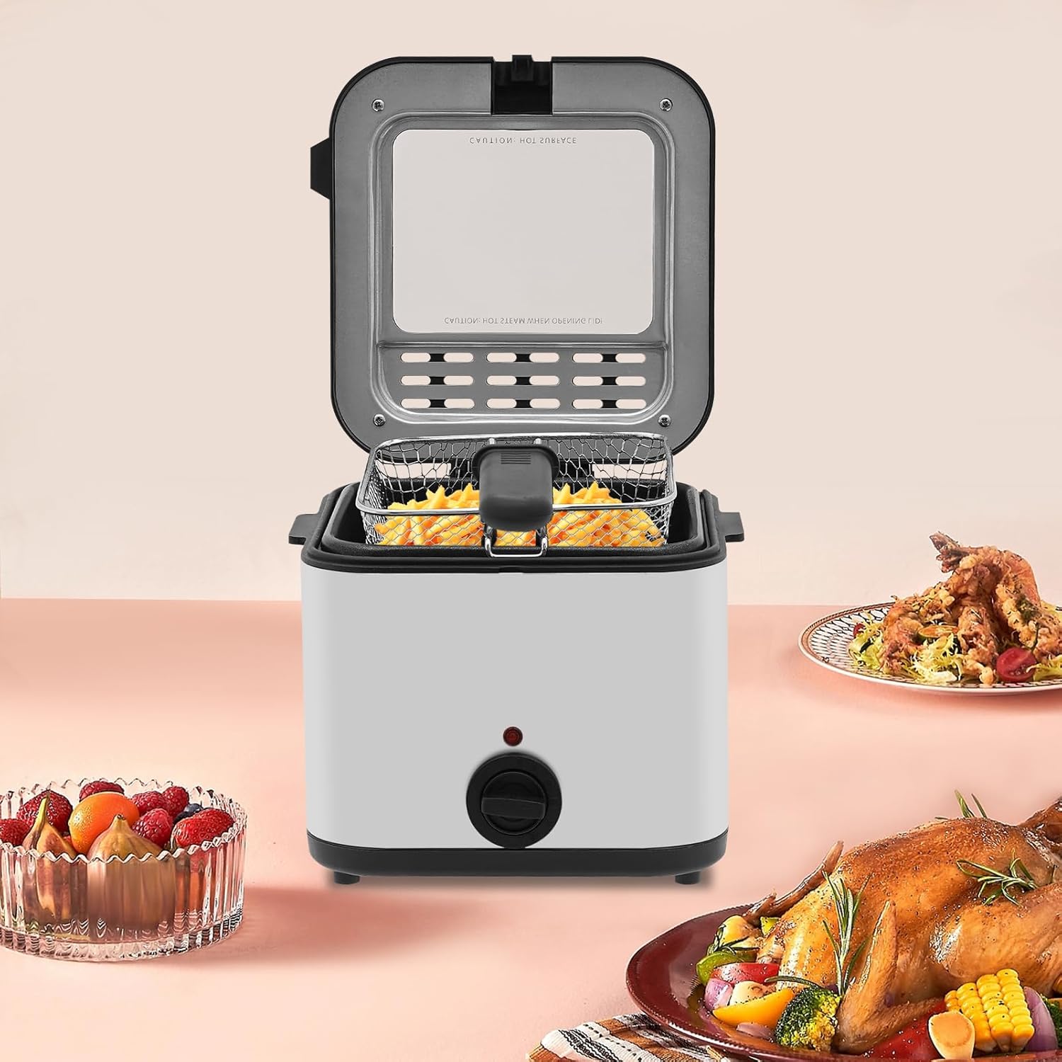 Countertop Electric Deep Fryer - Kitchen Appliances Electric review and price