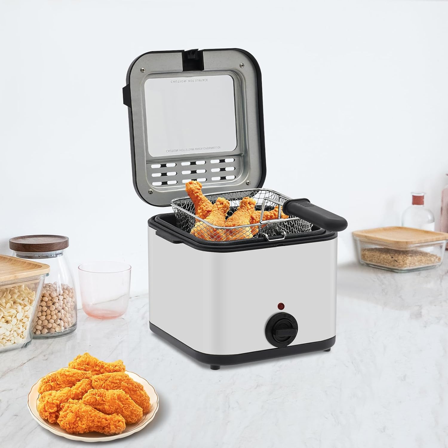 Countertop Electric Deep Fryer - Kitchen Appliances Electric review and price
