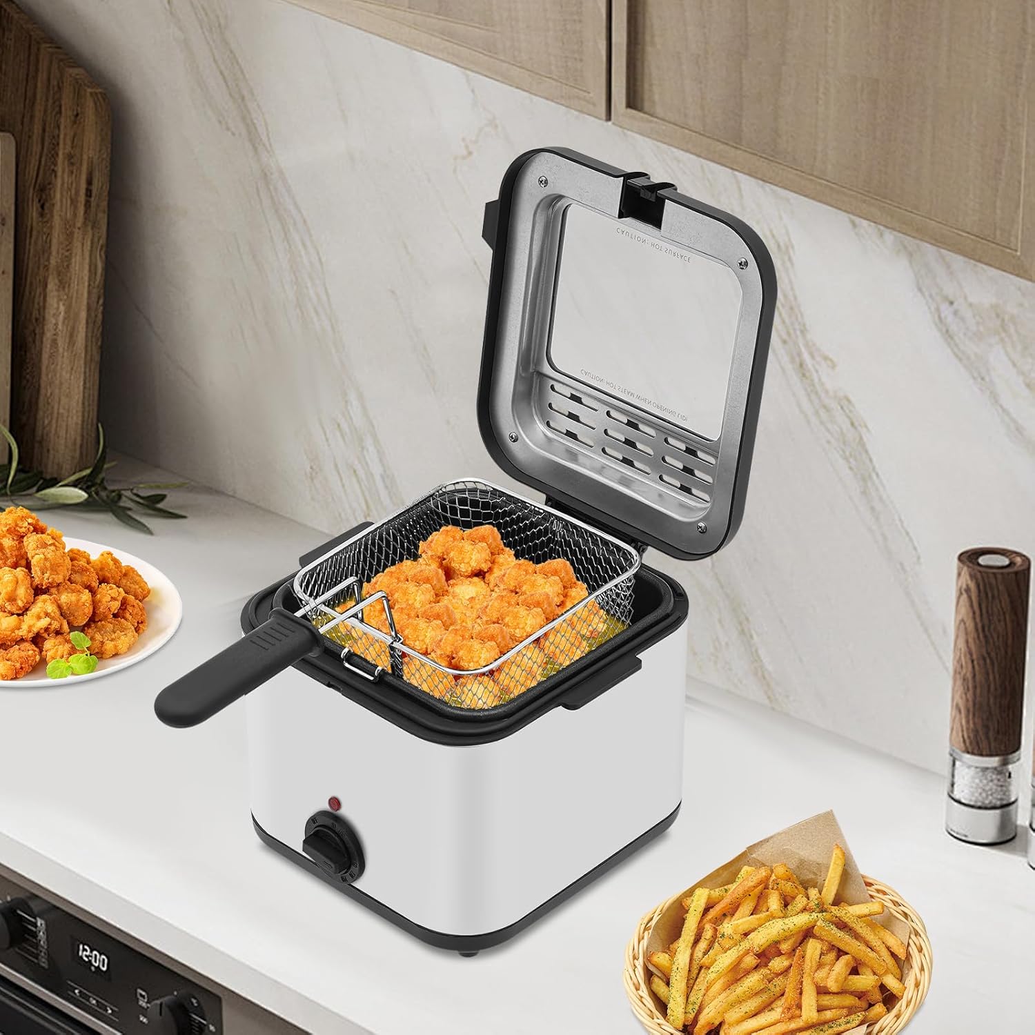 Countertop Electric Deep Fryer - Kitchen Appliances Electric review and price