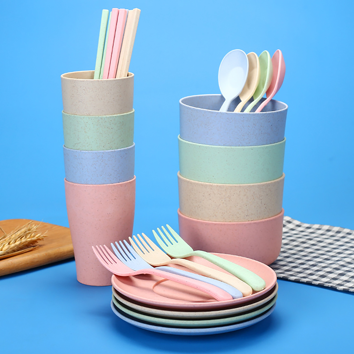 Fork Spoon Chopsticks Bowls Cu - Kitchen Appliances Set review and price