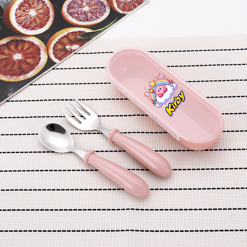 3pcs/set Kirbys Spoon Forks Bo - Kitchen Appliances And Utensils review and price