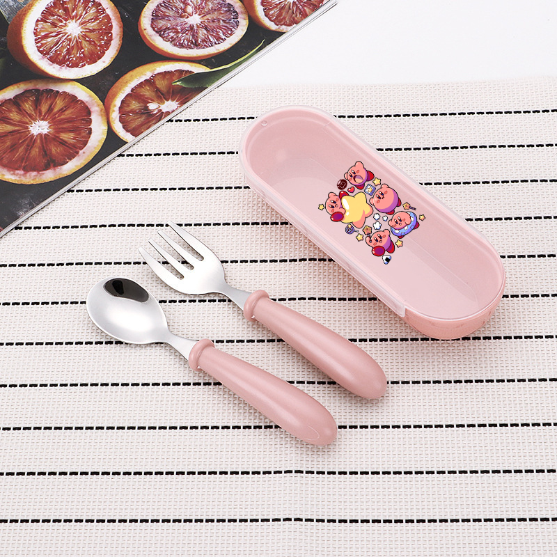 3pcs/set Kirbys Spoon Forks Bo - Kitchen Appliances And Utensils review and price