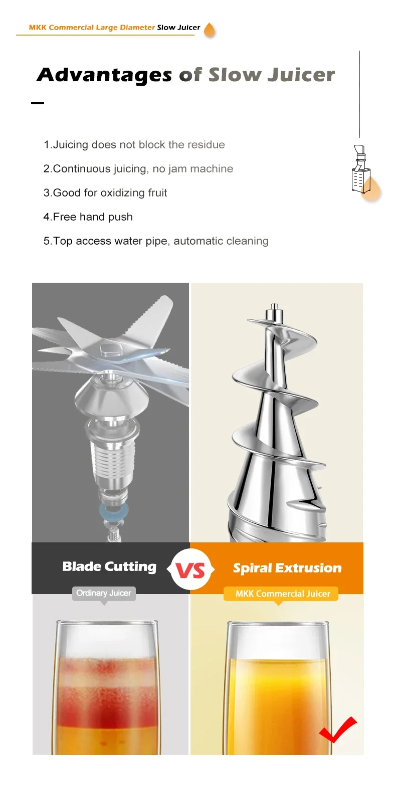 Professional Juicer Extractor  - Juicer Cold Press Slow review and price