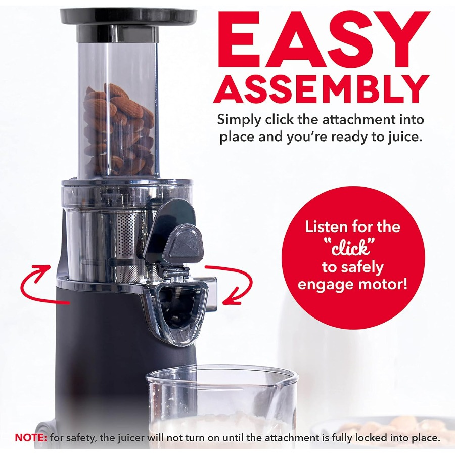 Deluxe Compact Masticating Slo - Juicer Cold Press Slow review and price