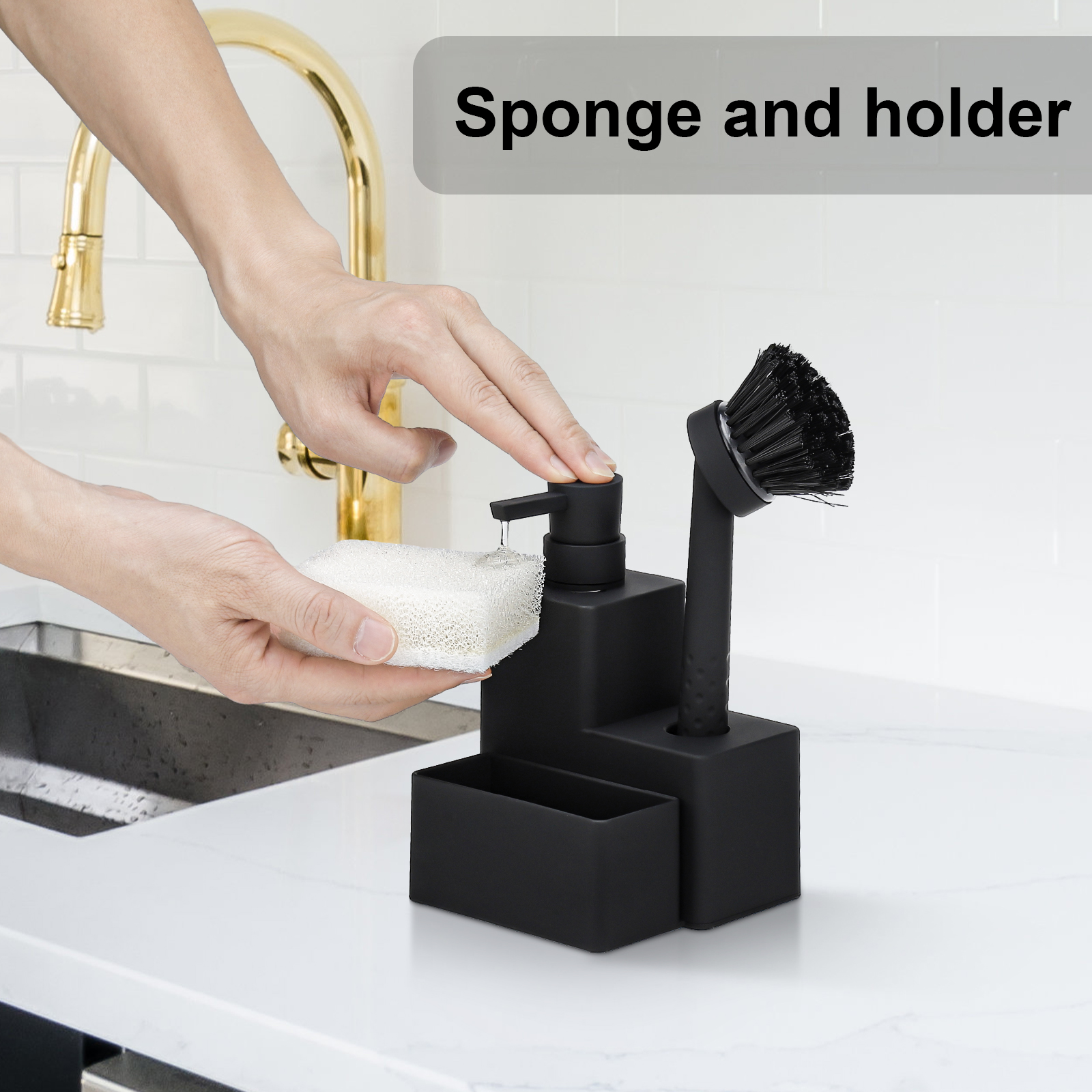 Modern Square Dish Soap Dispen - Kitchen Appliances Set review and price