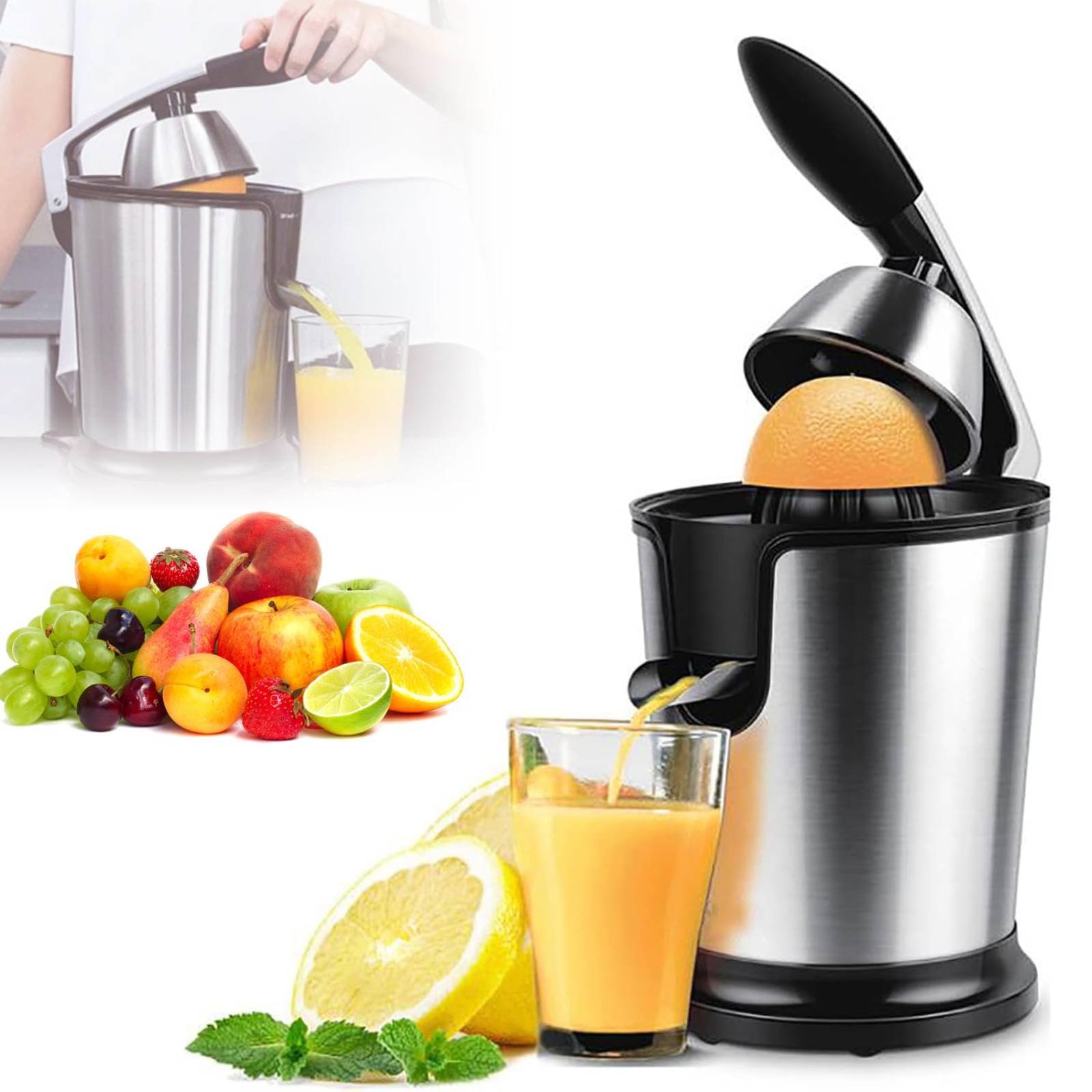 Electric Fruit Juicer Detachab - Kitchen Appliances Electric review and price