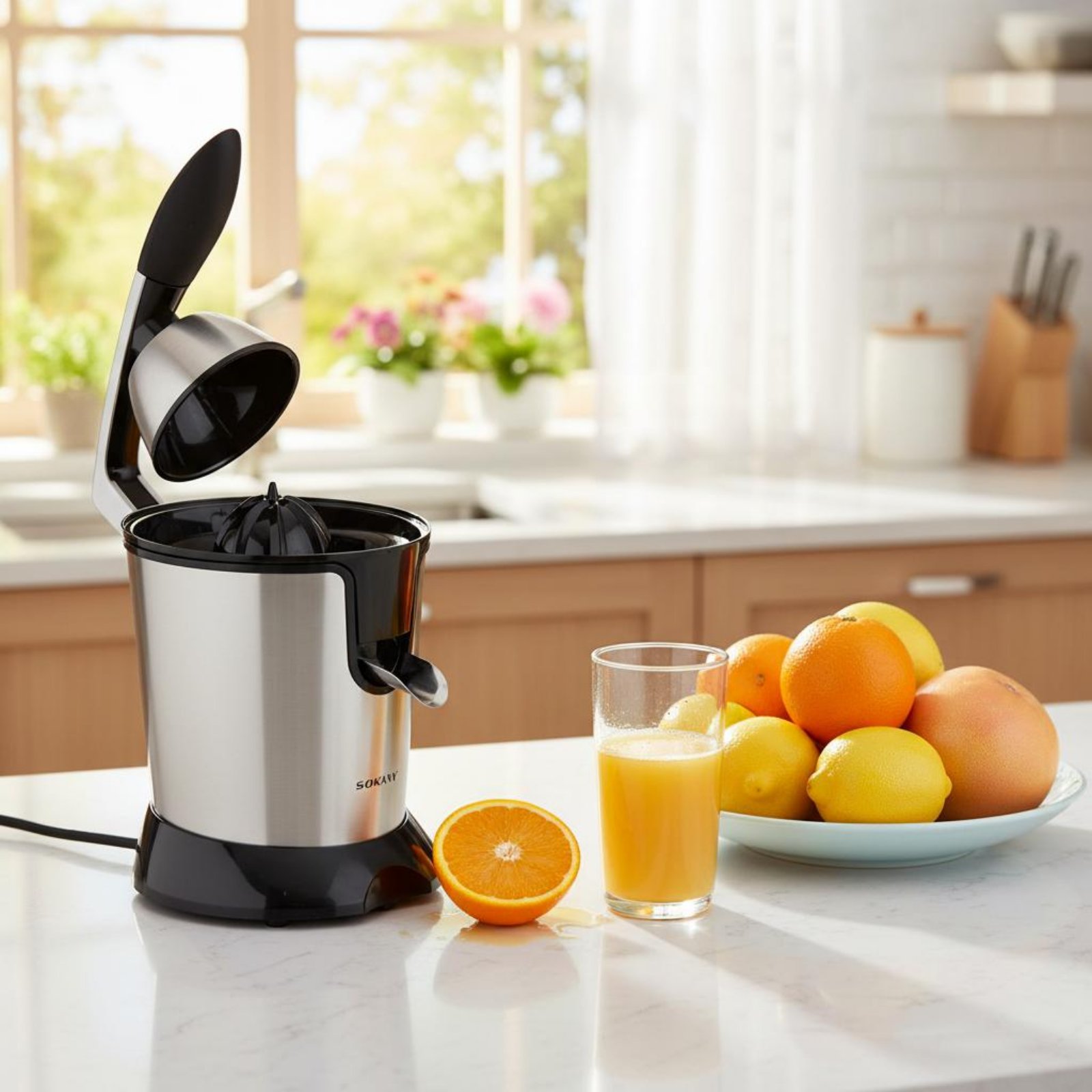 Electric Fruit Juicer Detachab - Kitchen Appliances Electric review and price
