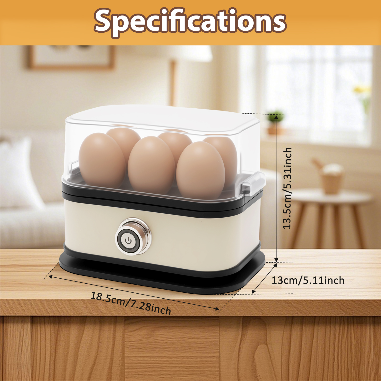 Eggs Boiler Auto Shut-Off Smar - Egg Cooker Rapid review and price