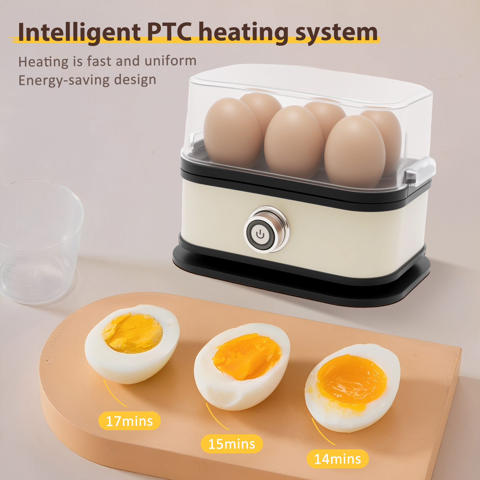 Eggs Boiler Auto Shut-Off Smar - Egg Cooker Rapid review and price