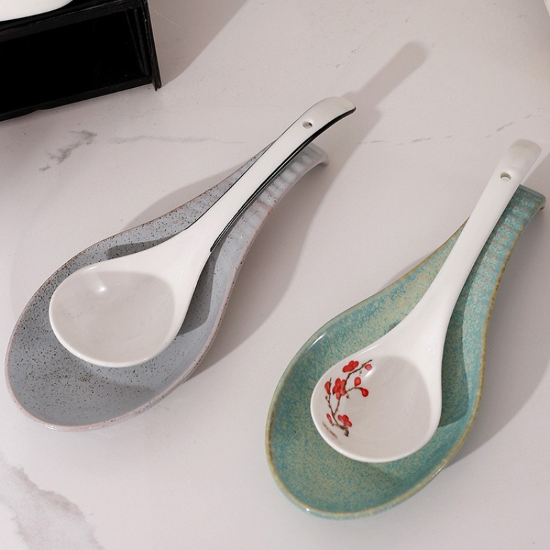 Ceramic Spoon Rest for Stove T - Kitchen Appliances Rack review and price