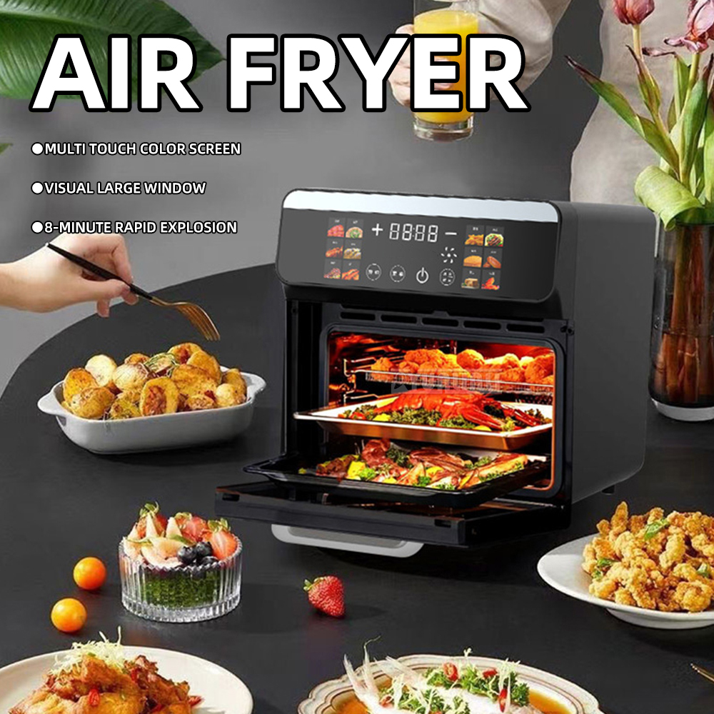 Touchscreen Electric Air Fryer - Kitchen Appliances B&Q review and price